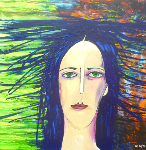 2014, zerrissen, 80x80